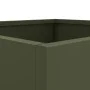 Jardinera de acero laminado en frío verde oliva 42x40x39 cm de , Maceteros y jardineras - Ref: Foro24-841553, Precio: 39,17 €...