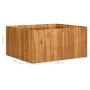 Blumenbeet aus massivem Akazienholz, 100 x 100 x 50 cm von vidaXL, Töpfe und Pflanzgefäße - Ref: Foro24-45928, Preis: 180,73 ...