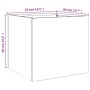Olive green cold rolled steel planter 42x40x39 cm by , Pots and planters - Ref: Foro24-841553, Price: 41,30 €, Discount: %