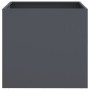 Planters 2 pcs anthracite cold rolled steel 49x47x46 cm by , Pots and planters - Ref: Foro24-841564, Price: 100,59 €, Discoun...