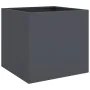 Pflanzgefäße 2 Stück anthrazitfarbener kaltgewalzter Stahl 49x47x46 cm von , Töpfe und Pflanzgefäße - Ref: Foro24-841564, Pre...