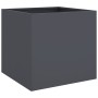 Planters 2 pcs anthracite cold rolled steel 49x47x46 cm by , Pots and planters - Ref: Foro24-841564, Price: 100,59 €, Discoun...