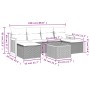 7-teiliges Gartensofa-Set und beigefarbene synthetische Rattankissen von , Gartensets - Ref: Foro24-3260309, Preis: 416,57 €,...