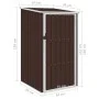 Cobertizo de jardín verde acero galvanizado 87x98x159 cm de vidaXL, Cobertizos - Ref: Foro24-46292, Precio: 112,41 €, Descuen...