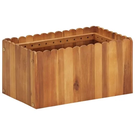 Blumenbeet aus massivem Akazienholz, 50 x 30 x 25 cm von vidaXL, Töpfe und Pflanzgefäße - Ref: Foro24-45917, Preis: 43,55 €, ...