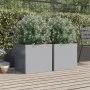 Jardineras 2 unidades acero galvanizado plateado 49x47x46 cm de , Maceteros y jardineras - Ref: Foro24-841570, Precio: 70,79 ...