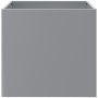 Planters 2 units silver galvanized steel 49x47x46 cm by , Pots and planters - Ref: Foro24-841570, Price: 73,48 €, Discount: %