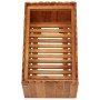 Blumenbeet aus massivem Akazienholz, 50 x 30 x 25 cm von vidaXL, Töpfe und Pflanzgefäße - Ref: Foro24-45917, Preis: 44,36 €, ...