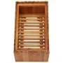 Blumenbeet aus massivem Akazienholz, 50 x 30 x 25 cm von vidaXL, Töpfe und Pflanzgefäße - Ref: Foro24-45917, Preis: 43,55 €, ...