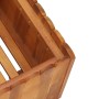 Blumenbeet aus massivem Akazienholz, 50 x 30 x 25 cm von vidaXL, Töpfe und Pflanzgefäße - Ref: Foro24-45917, Preis: 44,36 €, ...