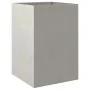 Pflanzgefäß aus silbernem Edelstahl, 52 x 48 x 75 cm von , Töpfe und Pflanzgefäße - Ref: Foro24-841587, Preis: 86,02 €, Rabat...