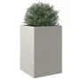 Silver stainless steel planter 52x48x75 cm by , Pots and planters - Ref: Foro24-841587, Price: 86,04 €, Discount: %