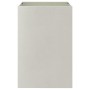 Pflanzgefäß aus silbernem Edelstahl, 52 x 48 x 75 cm von , Töpfe und Pflanzgefäße - Ref: Foro24-841587, Preis: 102,41 €, Raba...