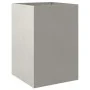 Pflanzgefäß aus silbernem Edelstahl, 52 x 48 x 75 cm von , Töpfe und Pflanzgefäße - Ref: Foro24-841587, Preis: 86,02 €, Rabat...