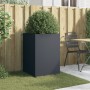 Anthracite cold rolled steel planter 52x48x75 cm by , Pots and planters - Ref: Foro24-841585, Price: 97,11 €, Discount: %