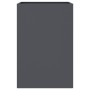 Anthracite cold rolled steel planter 52x48x75 cm by , Pots and planters - Ref: Foro24-841585, Price: 97,11 €, Discount: %