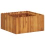 Arriate de madera maciza de acacia 50x50x25 cm de vidaXL, Maceteros y jardineras - Ref: Foro24-45921, Precio: 48,57 €, Descue...