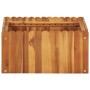 Arriate de madera maciza de acacia 50x50x25 cm de vidaXL, Maceteros y jardineras - Ref: Foro24-45921, Precio: 48,57 €, Descue...
