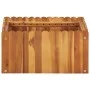 Blumenbeet aus massivem Akazienholz, 50 x 50 x 25 cm von vidaXL, Töpfe und Pflanzgefäße - Ref: Foro24-45921, Preis: 39,51 €, ...