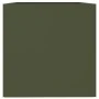 Jardinera de acero laminado en frío verde oliva 62x40x39 cm de , Maceteros y jardineras - Ref: Foro24-841598, Precio: 59,30 €...