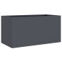 Anthracite cold rolled steel planter 62x30x29 cm by , Pots and planters - Ref: Foro24-841591, Price: 52,59 €, Discount: %