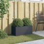 Anthracite cold rolled steel planter 62x30x29 cm by , Pots and planters - Ref: Foro24-841591, Price: 52,59 €, Discount: %