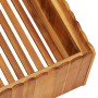 Arriate de madera maciza de acacia 50x50x25 cm de vidaXL, Maceteros y jardineras - Ref: Foro24-45921, Precio: 48,57 €, Descue...