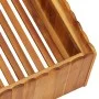 Blumenbeet aus massivem Akazienholz, 50 x 50 x 25 cm von vidaXL, Töpfe und Pflanzgefäße - Ref: Foro24-45921, Preis: 39,51 €, ...