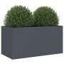 Jardinera de acero laminado en frío antracita 62x30x29 cm de , Maceteros y jardineras - Ref: Foro24-841591, Precio: 48,59 €, ...