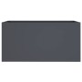Anthracite cold rolled steel planter 62x30x29 cm by , Pots and planters - Ref: Foro24-841591, Price: 52,59 €, Discount: %