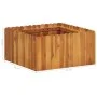 Blumenbeet aus massivem Akazienholz, 50 x 50 x 25 cm von vidaXL, Töpfe und Pflanzgefäße - Ref: Foro24-45921, Preis: 39,51 €, ...