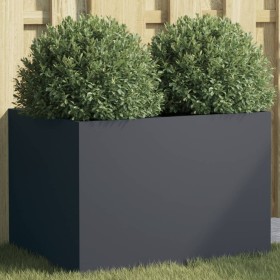 Pflanzgefäß aus kaltgewalztem Stahl in Anthrazit, 62 x 47 x 46 cm von , Töpfe und Pflanzgefäße - Ref: Foro24-841603, Preis: 7...