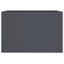 Anthracite cold rolled steel planter 62x47x46 cm by , Pots and planters - Ref: Foro24-841603, Price: 76,17 €, Discount: %