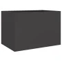 Black cold rolled steel planter 62x47x46 cm by , Pots and planters - Ref: Foro24-841601, Price: 70,85 €, Discount: %