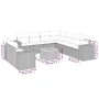 Garden sofa set 10 pieces with black synthetic rattan cushions by , Garden sets - Ref: Foro24-3225509, Price: 759,80 €, Disco...