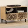 Solid mango wood TV cabinet 70x33x46 cm by , TV Furniture - Ref: Foro24-358213, Price: 87,17 €, Discount: %