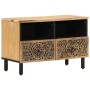 TV-Schrank aus massivem Mangoholz, 70 x 33 x 46 cm von , TV-Möbel - Ref: Foro24-358213, Preis: 88,31 €, Rabatt: %