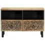 Solid mango wood TV cabinet 70x33x46 cm by , TV Furniture - Ref: Foro24-358213, Price: 87,17 €, Discount: %
