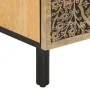 Solid mango wood TV cabinet 70x33x46 cm by , TV Furniture - Ref: Foro24-358213, Price: 87,17 €, Discount: %