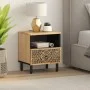 Solid mango wood bedside table 40x33x46 cm by , Nightstands - Ref: Foro24-358218, Price: 85,06 €, Discount: %