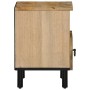 Solid mango wood bedside table 40x33x46 cm by , Nightstands - Ref: Foro24-358218, Price: 86,96 €, Discount: %