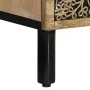 Solid mango wood bedside table 40x33x46 cm by , Nightstands - Ref: Foro24-358218, Price: 85,06 €, Discount: %