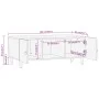 Solid mango wood coffee table 100x54x40 cm by , Coffee table - Ref: Foro24-358224, Price: 195,80 €, Discount: %