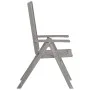 Verstellbare Gartenstühle 2 Stk. massives Akazienholz grau von vidaXL, Gartenstühle - Ref: Foro24-45938, Preis: 129,29 €, Rab...