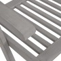 Verstellbare Gartenstühle 2 Stk. massives Akazienholz grau von vidaXL, Gartenstühle - Ref: Foro24-45938, Preis: 139,19 €, Rab...