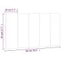 Mit schwarzem Samt gepolstertes Kopfteil 90 cm von , Kopf- und Fußteile - Ref: Foro24-374651, Preis: 34,82 €, Rabatt: %