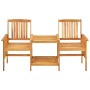 Gartenstühle mit Tisch aus massivem Akazienholz 159x61x92 cm von vidaXL, Gartensets - Ref: Foro24-45933, Preis: 134,48 €, Rab...