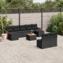 Garden sofa set 10 pieces with black synthetic rattan cushions by , Garden sets - Ref: Foro24-3260459, Price: 556,82 €, Disco...