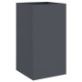 Anthracite cold rolled steel planter 42x38x75 cm by , Pots and planters - Ref: Foro24-841579, Price: 74,11 €, Discount: %