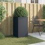 Anthracite cold rolled steel planter 42x38x75 cm by , Pots and planters - Ref: Foro24-841579, Price: 74,11 €, Discount: %